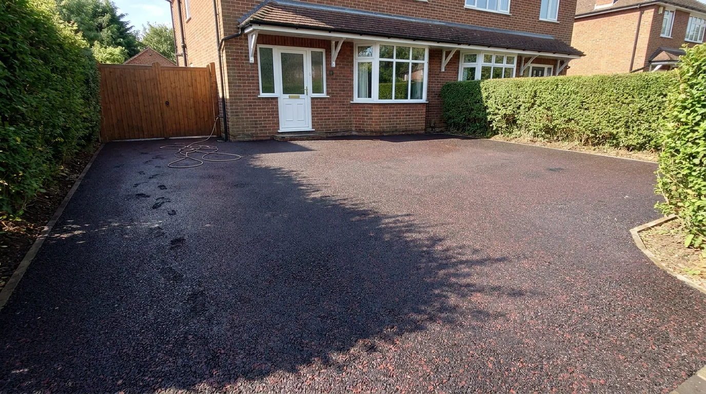 Tarmac driveway